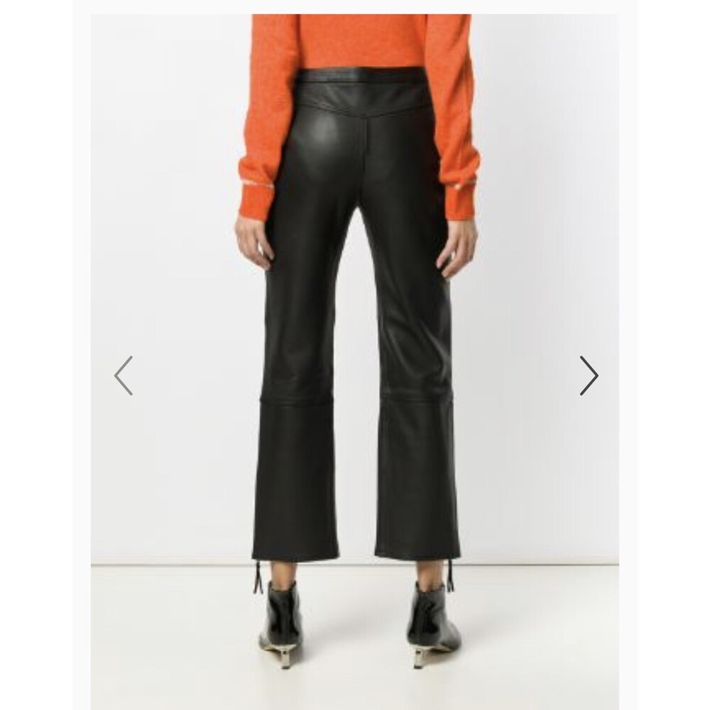 By Malene Birger Virona Lambskin Leather Pants 38